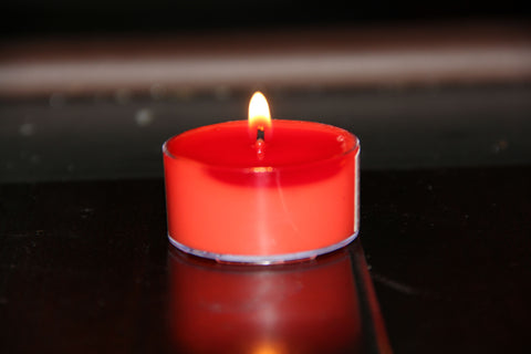 Flower Scented Tea Light Soy Candle
