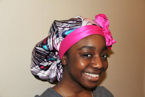 Reversible Satin Hair Bonnets